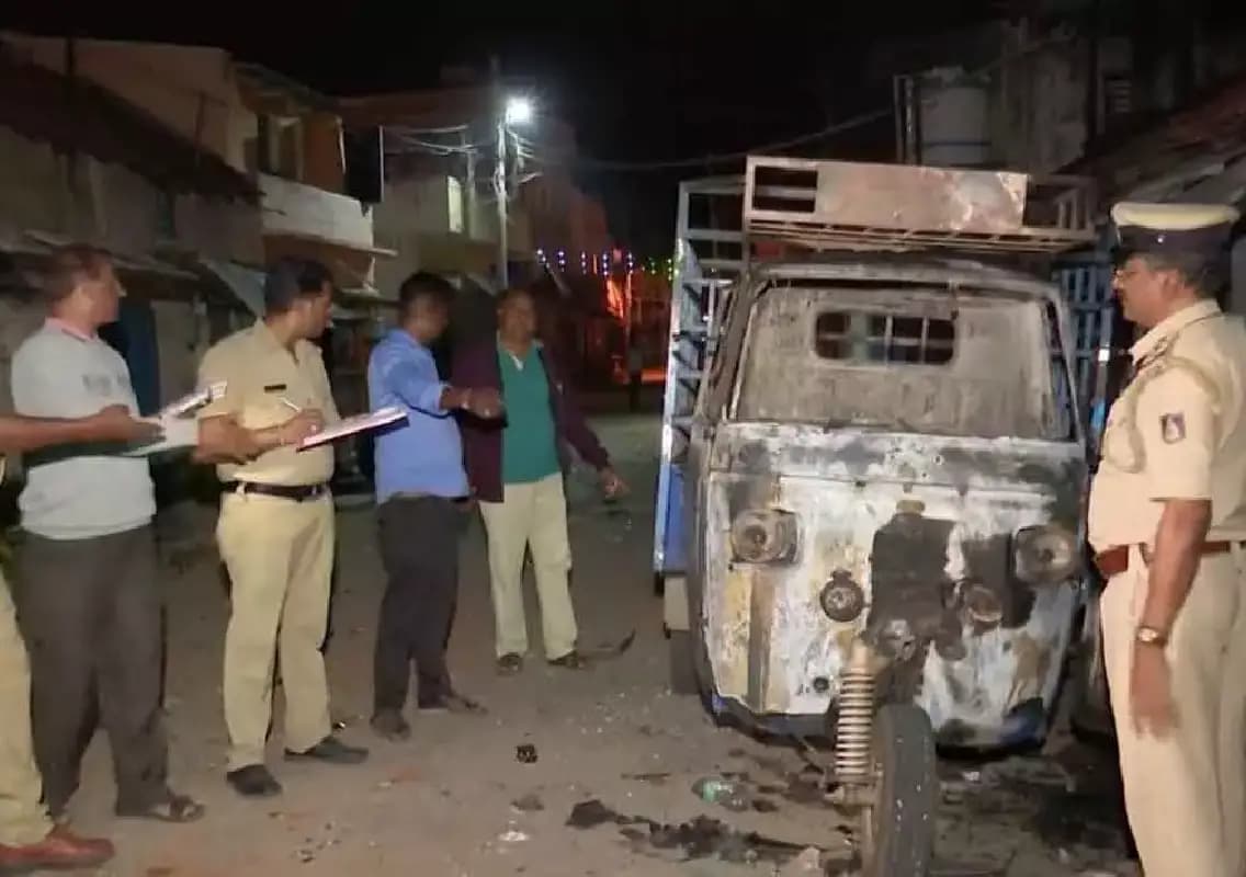 Action Taken Against Police Officials Following Violent Ganesh Procession Clashes in Nagamangala