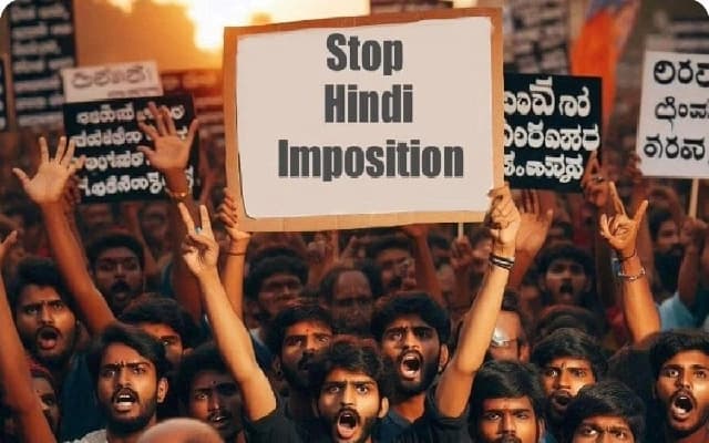 Bengaluru’s Digital Guardians Push Back Against Hindi Imposition Ahead of Hindi Diwas