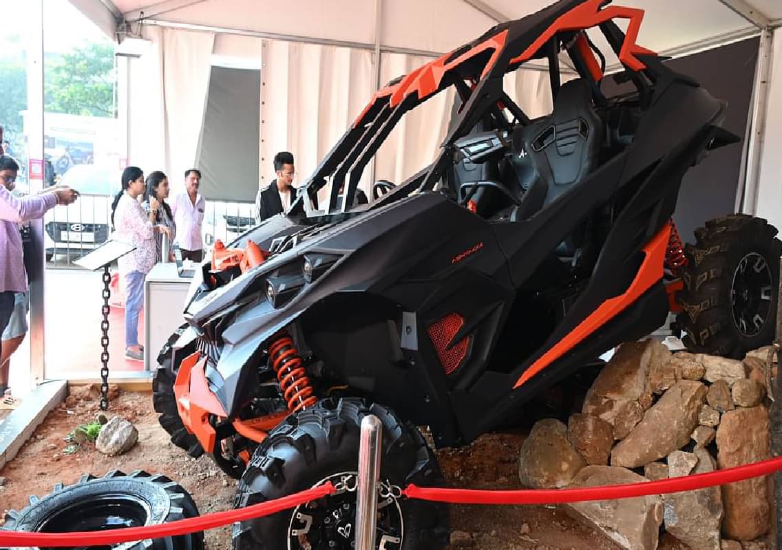 India’s First Home-Grown All-Terrain Vehicle Showcased at International Autoshow 2024
