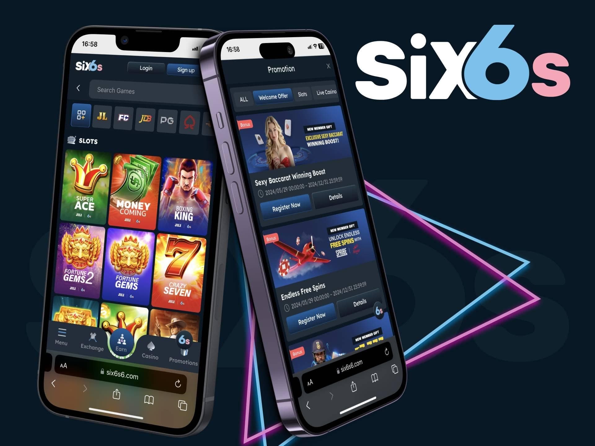 Devices Supported by Six6s App