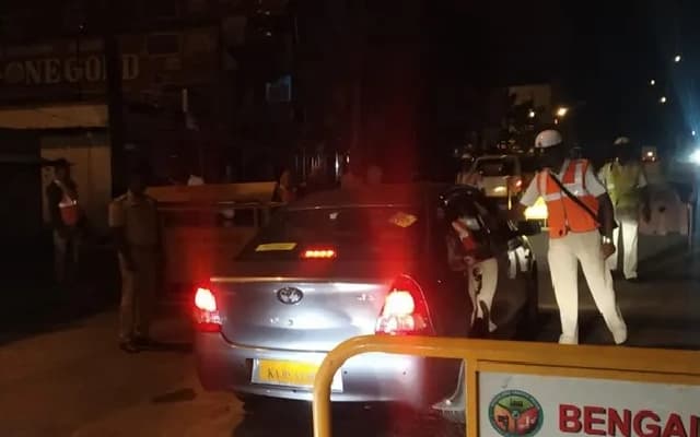 Bengaluru Traffic Police Crack Down on Drunk Driving, Register 870 Cases in One Week