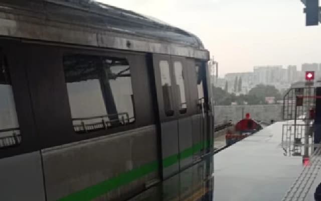 Man Rescued at Bengaluru Metro Station After Suicide Attempt