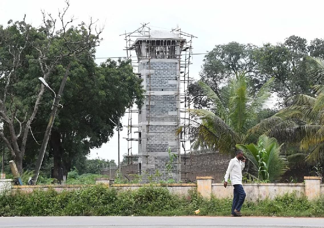 Dharwad: New Observation Towers Enhancing Security at Central Jail