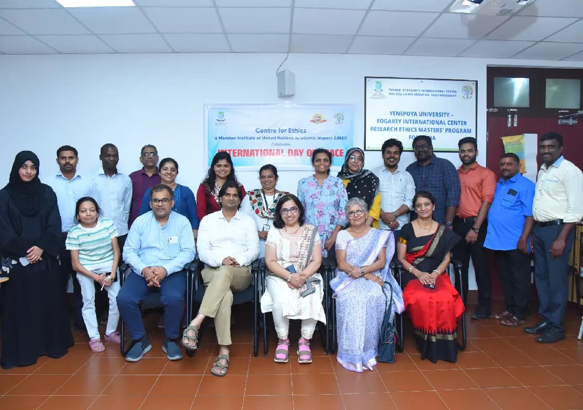 International Day of Peace Celebration at Yenepoya CFE