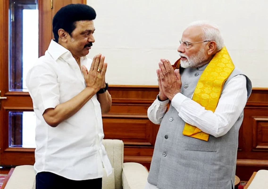 Tamil Nadu CM MK Stalin Meets PM Modi to Discuss Key State Issues