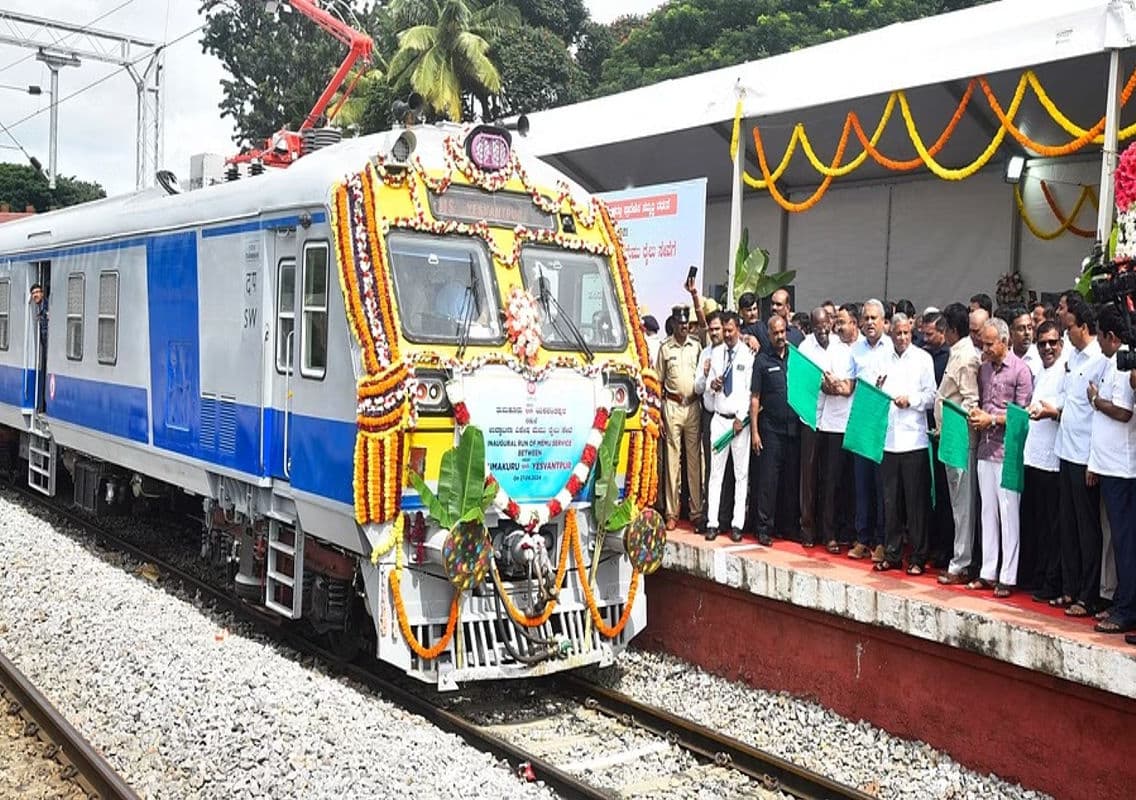 V. Somanna Promises Quadruple Rail Track Development