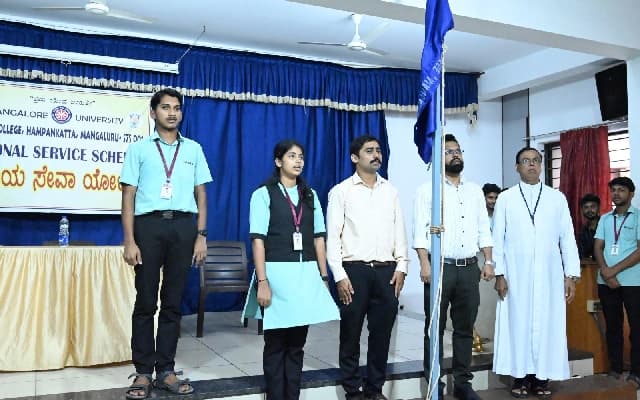 NSS Inauguration for the Academic Year 2024-25 Held at Milagres College