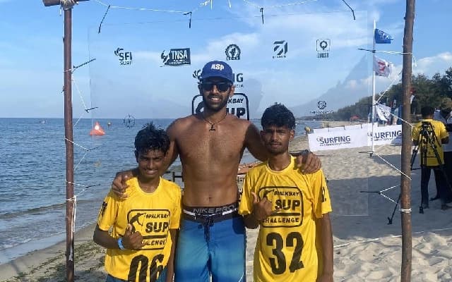 Karnataka Surfers Shine at National Stand-Up Paddling Championship