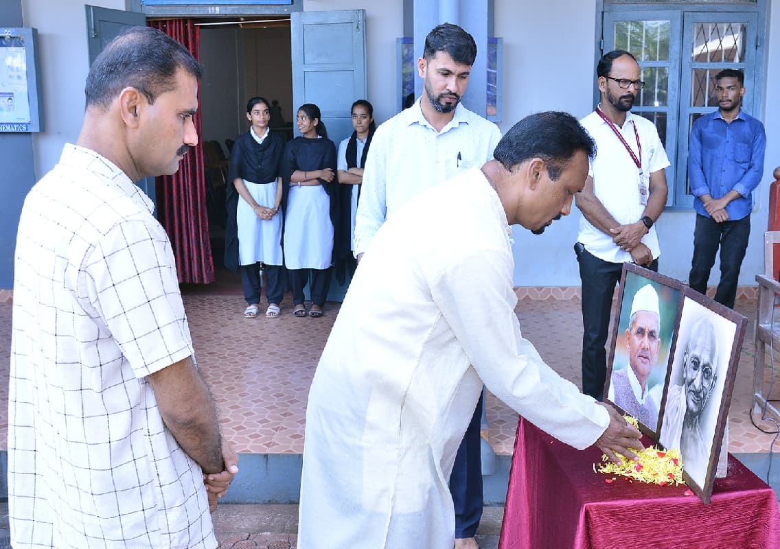 Gandhi Jayanti Celebrated at St Philomena College  (Autonomous)
