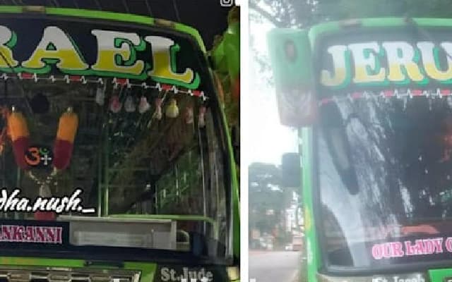 Mangaluru Bus Owner Renames ‘Israel Travels’ Amid Social Media Backlash