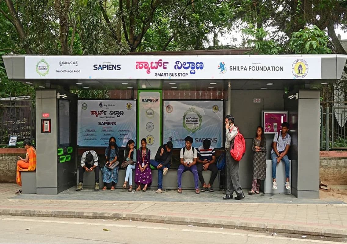 Bengaluru Unveils Modern Smart Bus Stands for Enhanced Public Transport