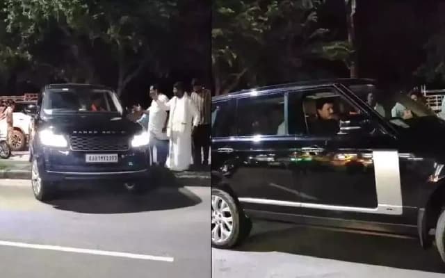 MLA Janardhana Reddy’s Car Seized for Breaching CM Siddaramaiah’s Security