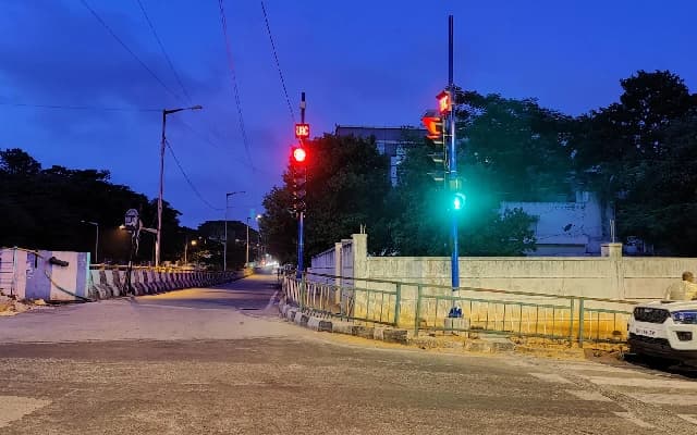 Hudson Circle Traffic Signals Reduce Travel Time by 33% in Bengaluru