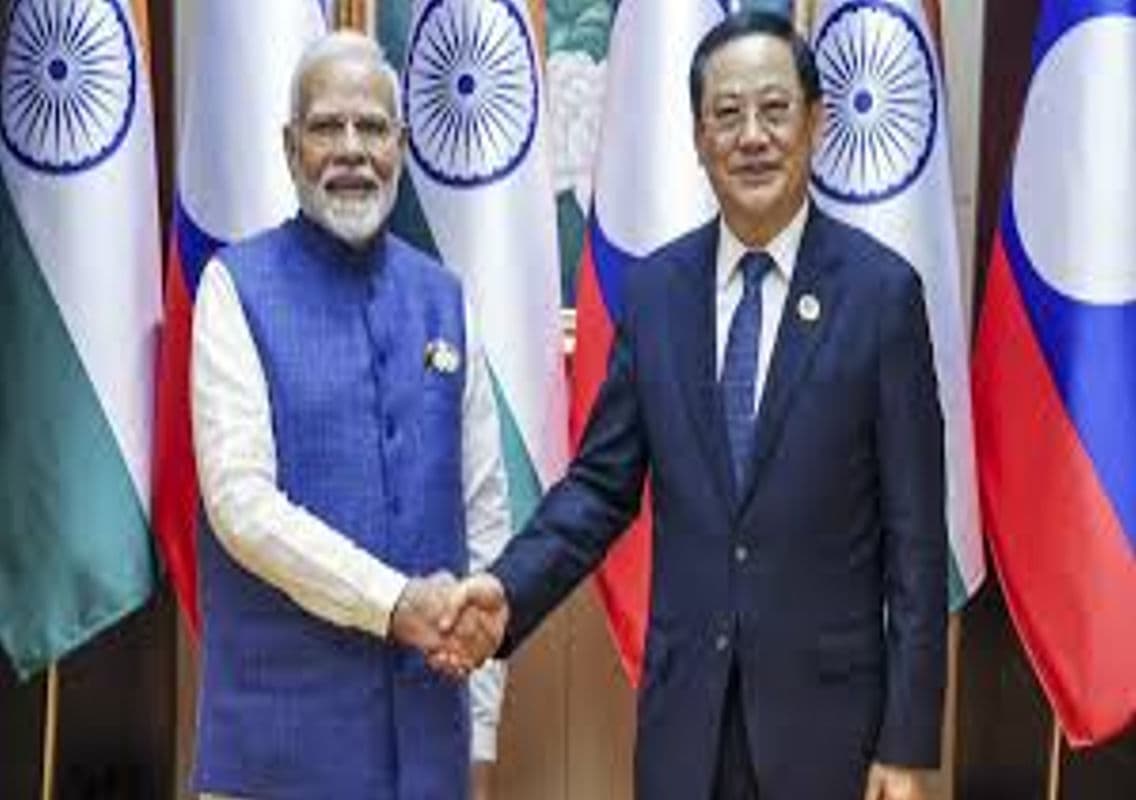 Modi and Siphandone Strengthen India-Laos Ties in Vientiane