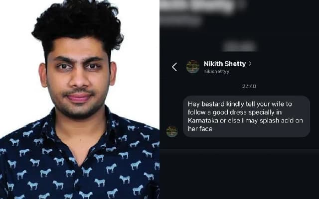 Bengaluru Man Fired After Acid Threat to Woman Over Clothing Choice