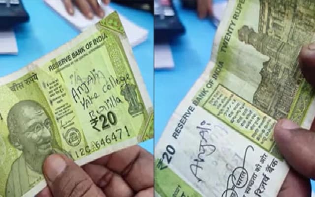 Youth’s Message to Girl on Currency Note Goes Viral, Sparks Outrage