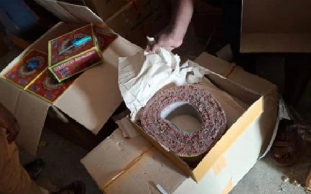 Udupi Police Seize 40kg of Illegal Fireworks