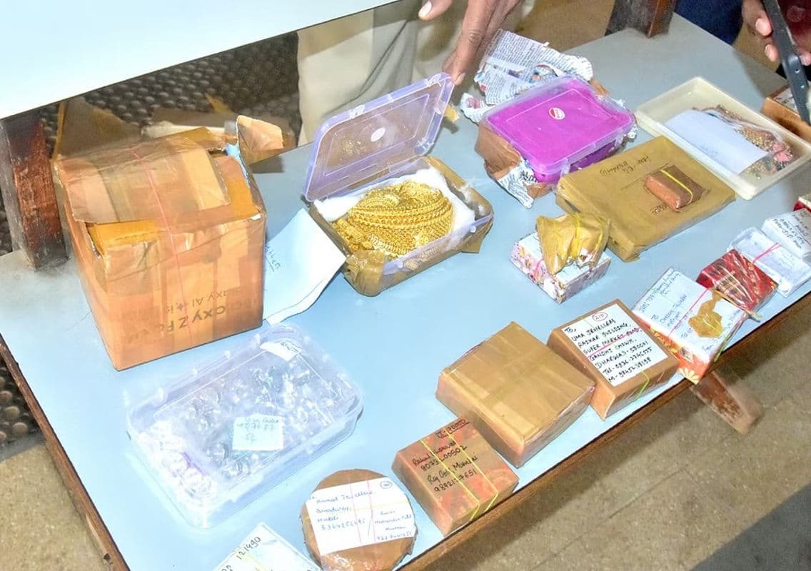Police Seize Gold and Silver Worth ₹73.35 Lakh, Arrest Courier Employee in Dharwad