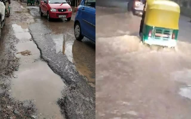 Bengaluru Residents Make the Most of Flooded Streets Amid Heavy Rains