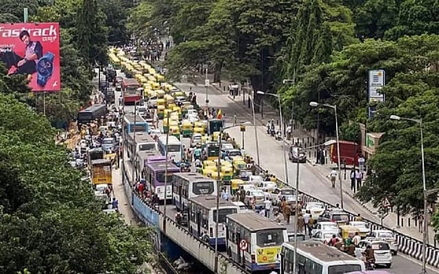 Techies Stranded Inside Offices Due to Heavy Rains and Outer Ring Road Congestion