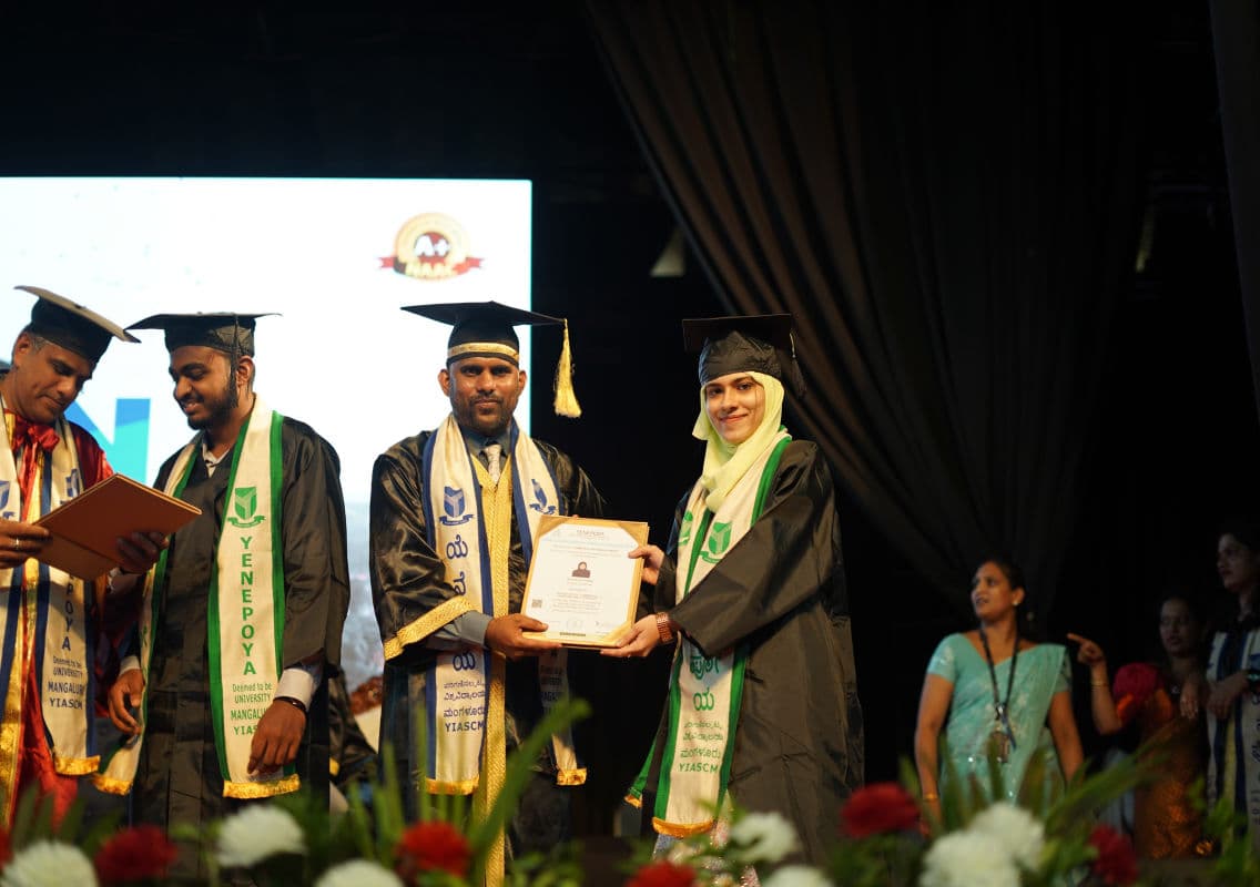 The Yenepoya Institute of Arts, Science, Commerce & Management hosted 5th Graduation Day