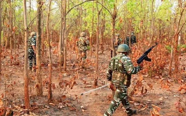Injured Naxalite Captured in Chhattisgarh Forest Encounter