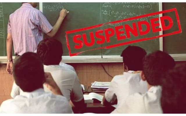 Three Teachers Suspended in Chikkamagaluru for Disruptive Behavior