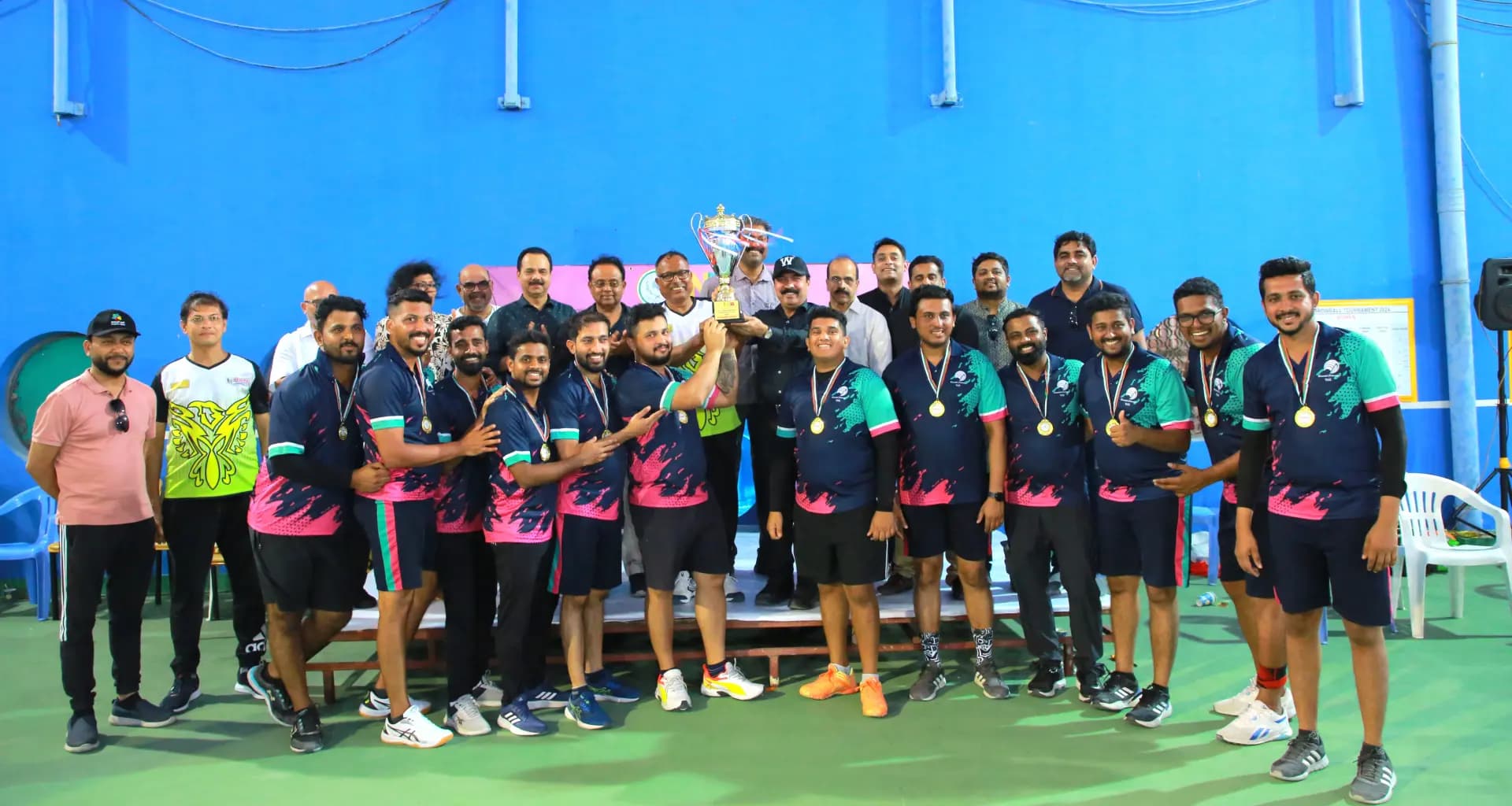 KCO Women and Coastal Friends UAE Men clinch trophies at 9th ISC Throwball Championship
