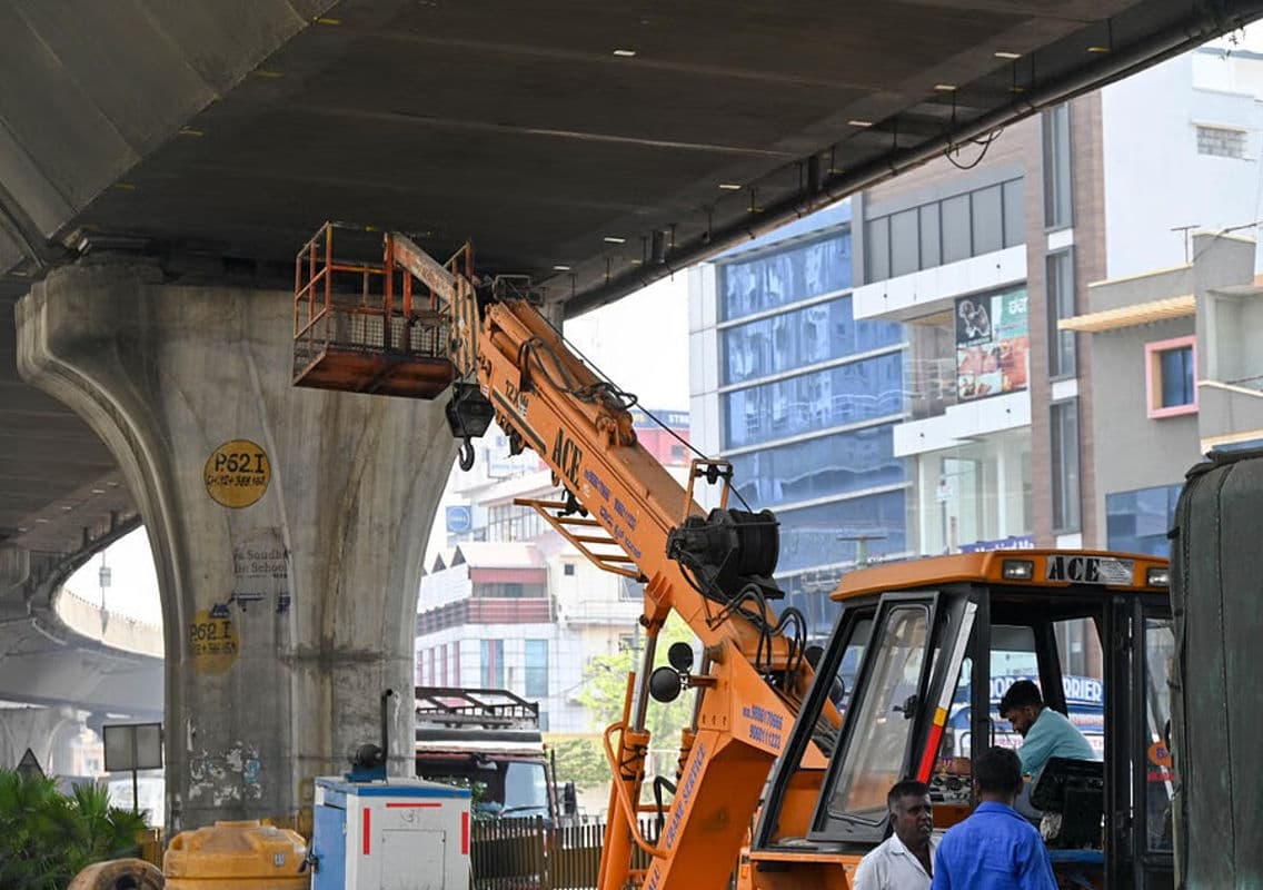 Peenya Flyover Strengthening Project Makes Significant Progress