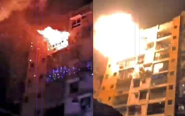 Fire in Kolkata Apartment Linked to Firecracker Use Leaves Owner Injured