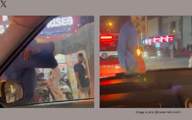 Bengaluru Man Attacked by Goons on Busy Road, Police inaction Sparks Outrage