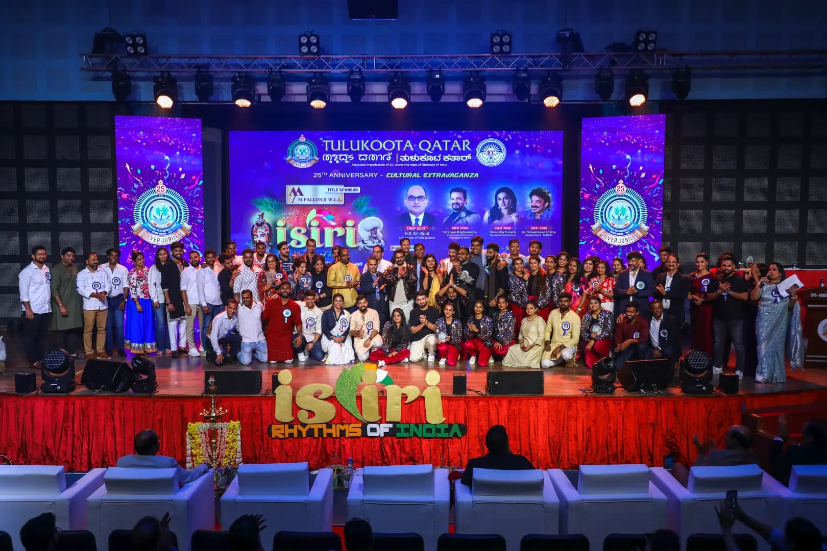 Tulukoota Qatar begins 25 Years Celebration with ISIRI – Rhythms of India