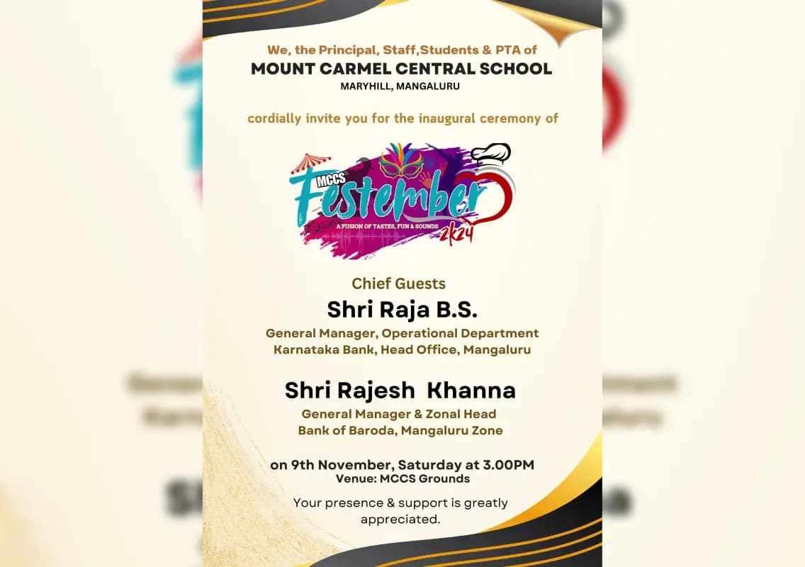 Mount Carmel Central School to host ‘Festember 2K24’