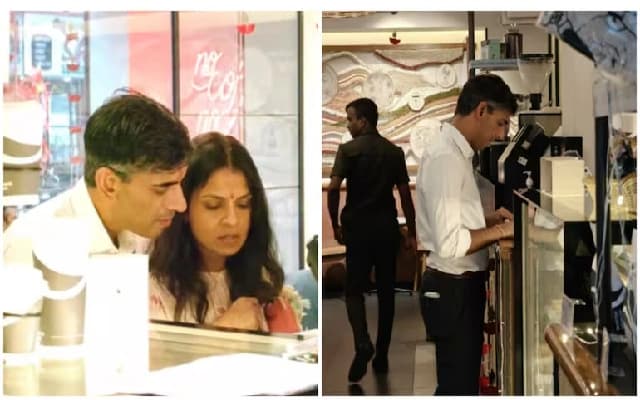 Rishi Sunak and Akshata Murty Enjoy Visit to Bengaluru’s Third Wave Coffee