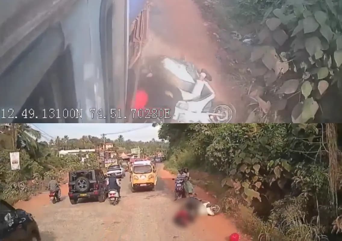 Pillion rider dies in Mangaluru as tanker runs over
