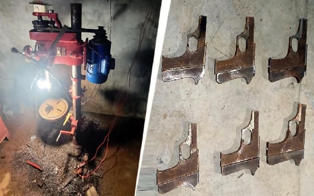 Massive Firearm Manufacturing Factory Busted in Bihar, Two Arrested