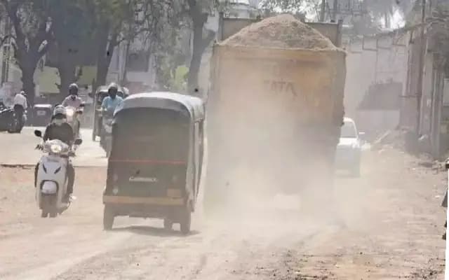 Dharwad grapples with dust menace as roadworks remain incomplete
