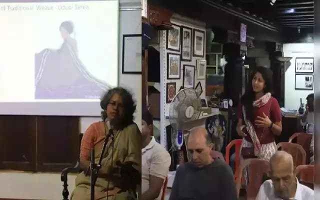 Mamatha Rai Speaks on Udupi Saree Revival at INTACH Mangaluru Event