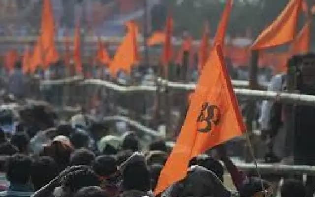 Protest in Udupi Against Alleged Police Bias and Suppression of Hindu Activists