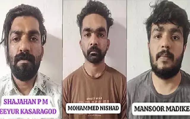 Trio Nabbed for Peddling MDMA in Kambalapadavu
