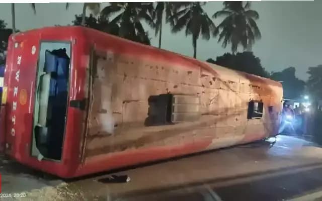 Excursion Bus Accident in Mysuru: Students Out of Danger