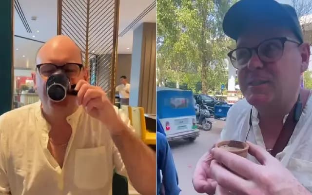Australian Man’s Love for Masala Chai Goes Viral on Instagram