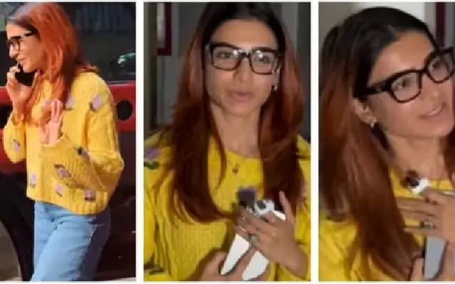 Samantha Ruth Prabhu’s Cozy and Chic Winter Look