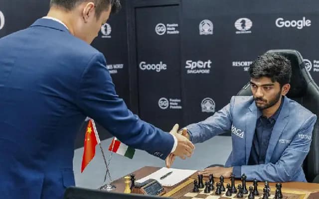 FIDE World Championship: Gukesh Holds Ding to a Draw in Game 6