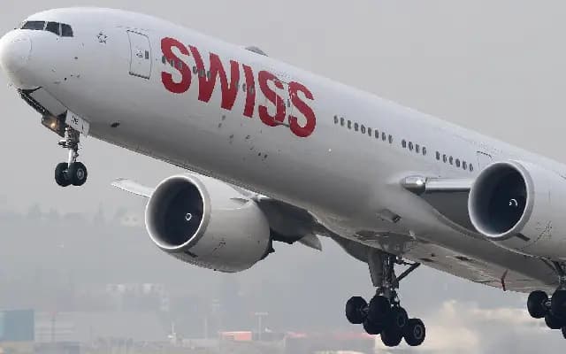 Swiss Airline Investigates Viral Video of Couple Filmed on Flight