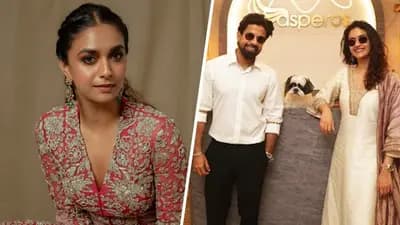 Keerthy Suresh’s wedding celebrations with Antony Thattil begin in Goa