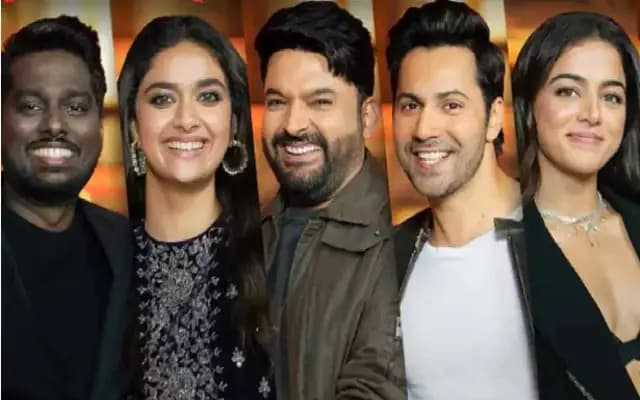 Kapil Sharma Gears Up for Season Finale with Varun Dhawan and Baby John Team