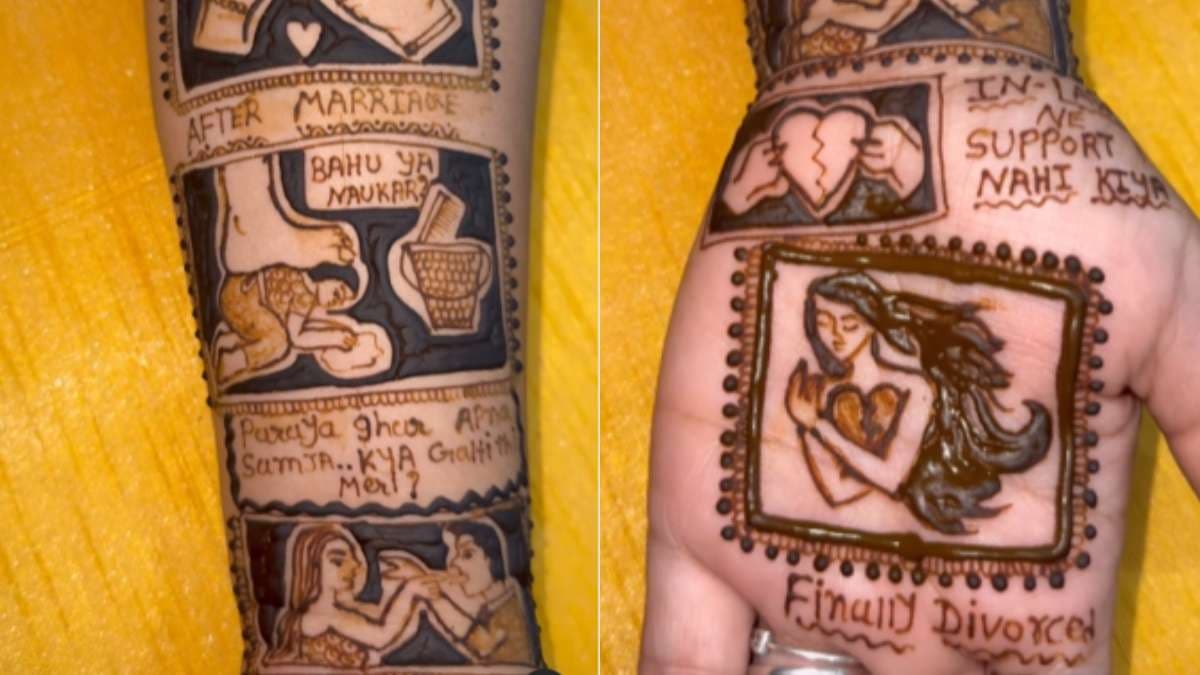 Divorce Mehndi trend empowers women to share their stories of heartbreak