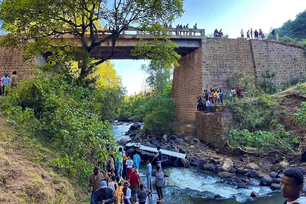 At least 70 killed in Ethiopia truck crash involving wedding guest