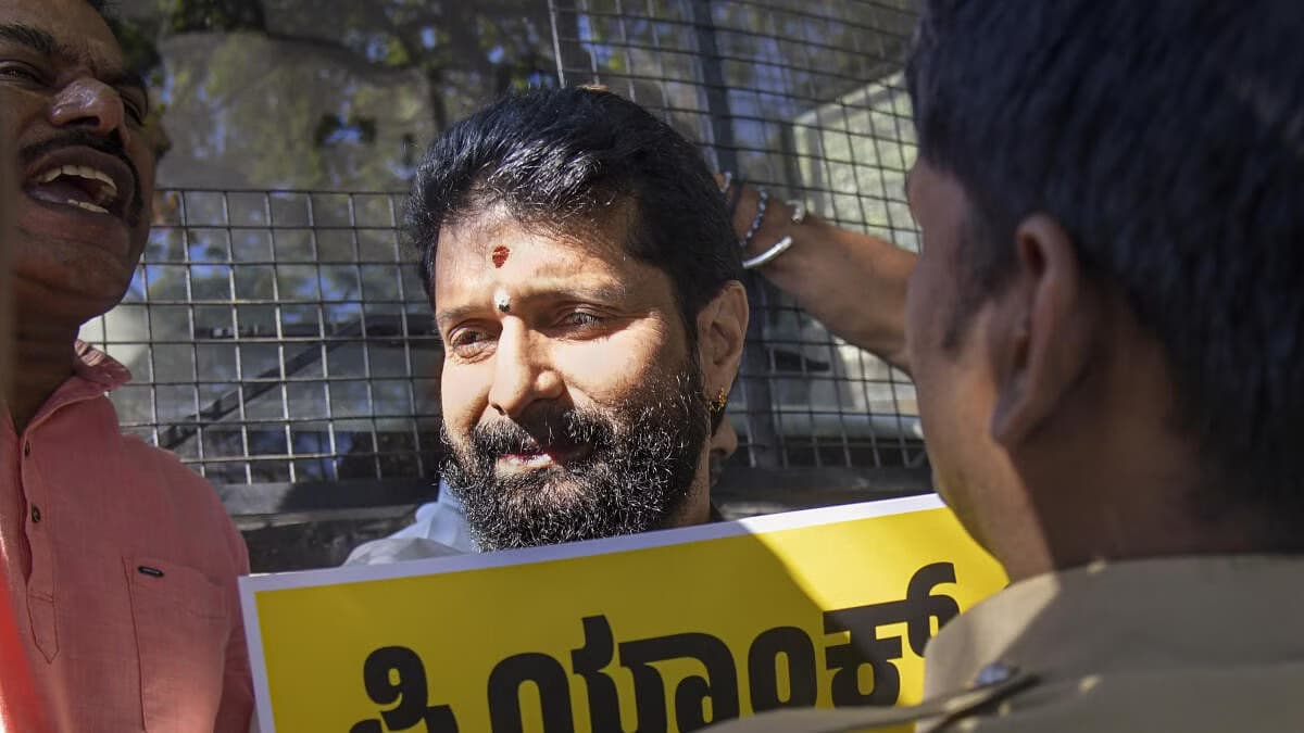 Karnataka BJP leaders booked for public obstruction during protest